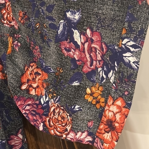 Eyeshadow multi colored kimono Women’s 2X - Picture 5 of 11